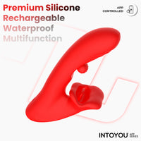 INTOYOU Per il clitoride Franky vibratore biting app