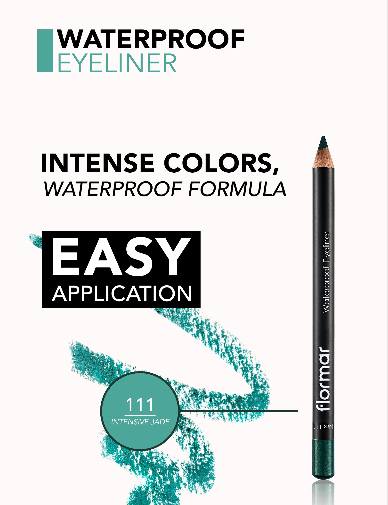 Pretty by Flormar Eyeliners Matita Occhi 101 Black Ice