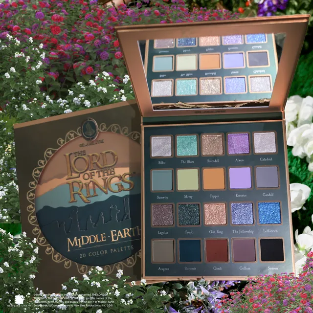 Glamlite Middle-earth Palette paletta 20 ombretti caldi