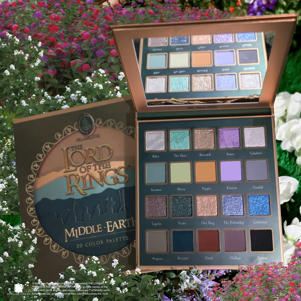 Glamlite Middle-earth Palette paletta 20 ombretti caldi