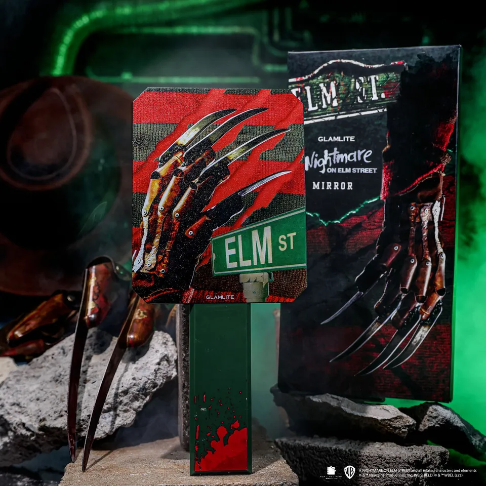 Glamlite A Nightmare on Elm Street specchio Freddy Krueger