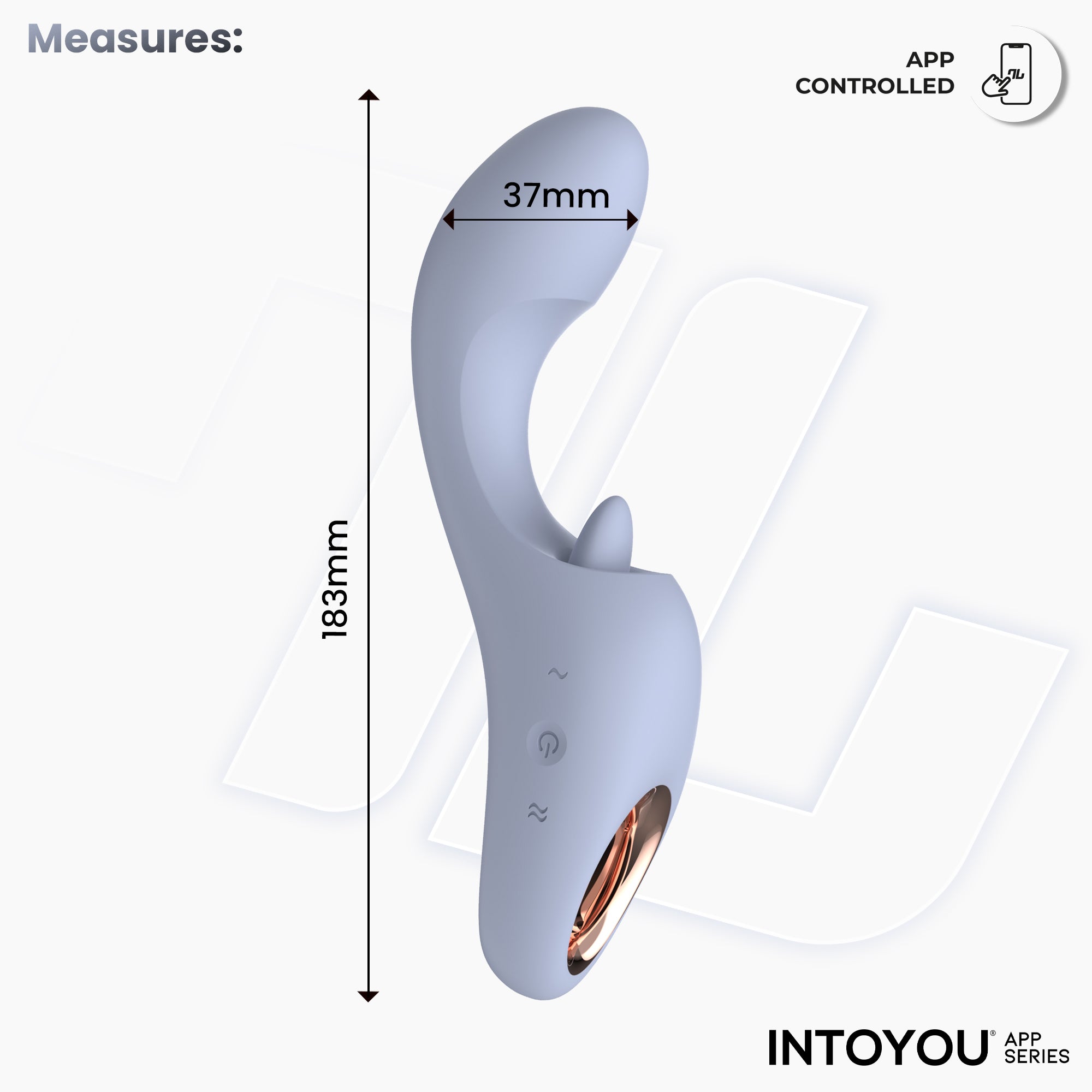 INTOYOU Licky stimolatore clitoride con lingua e app