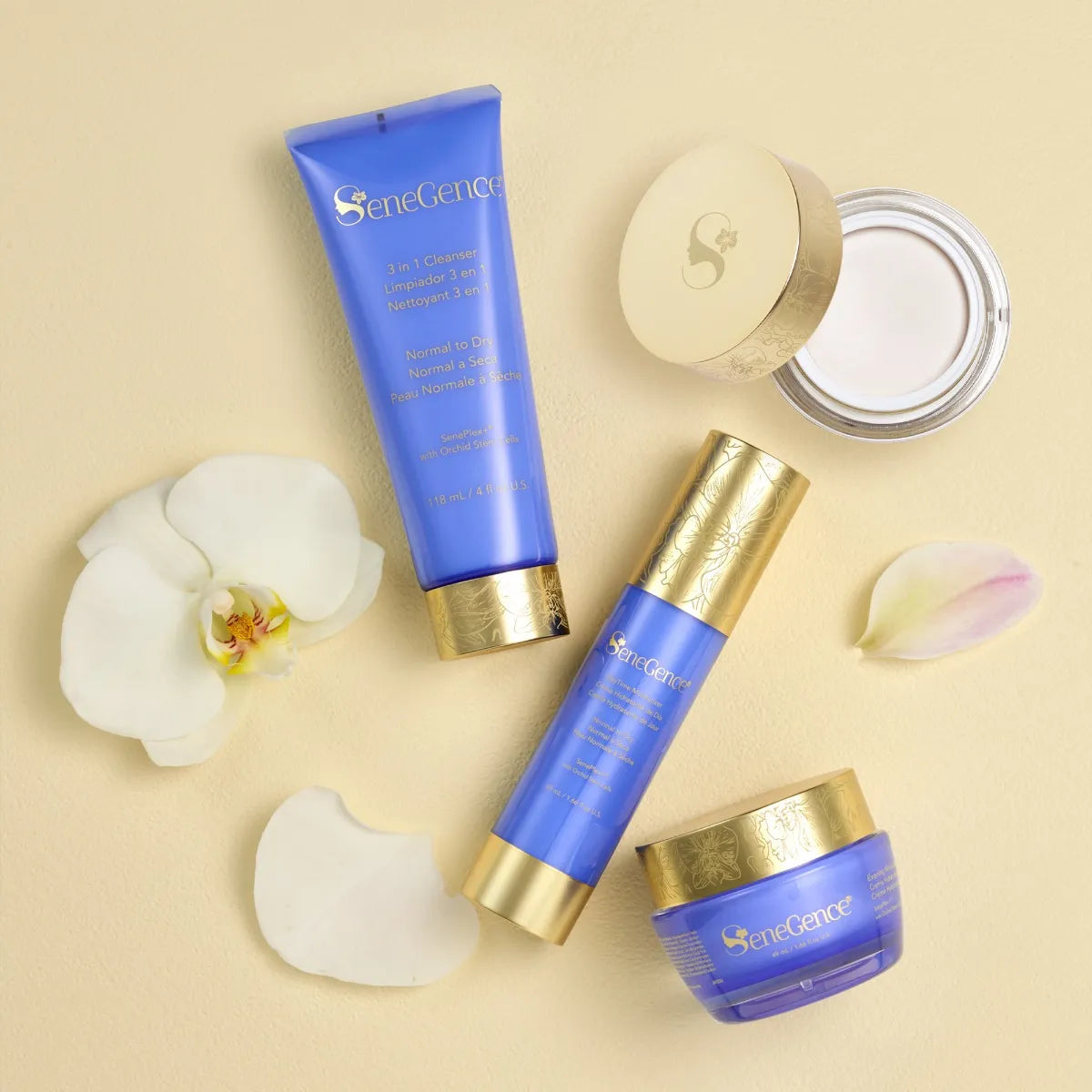 LipSense Skincare Set pelle normale-secca 4 pezzi idratante