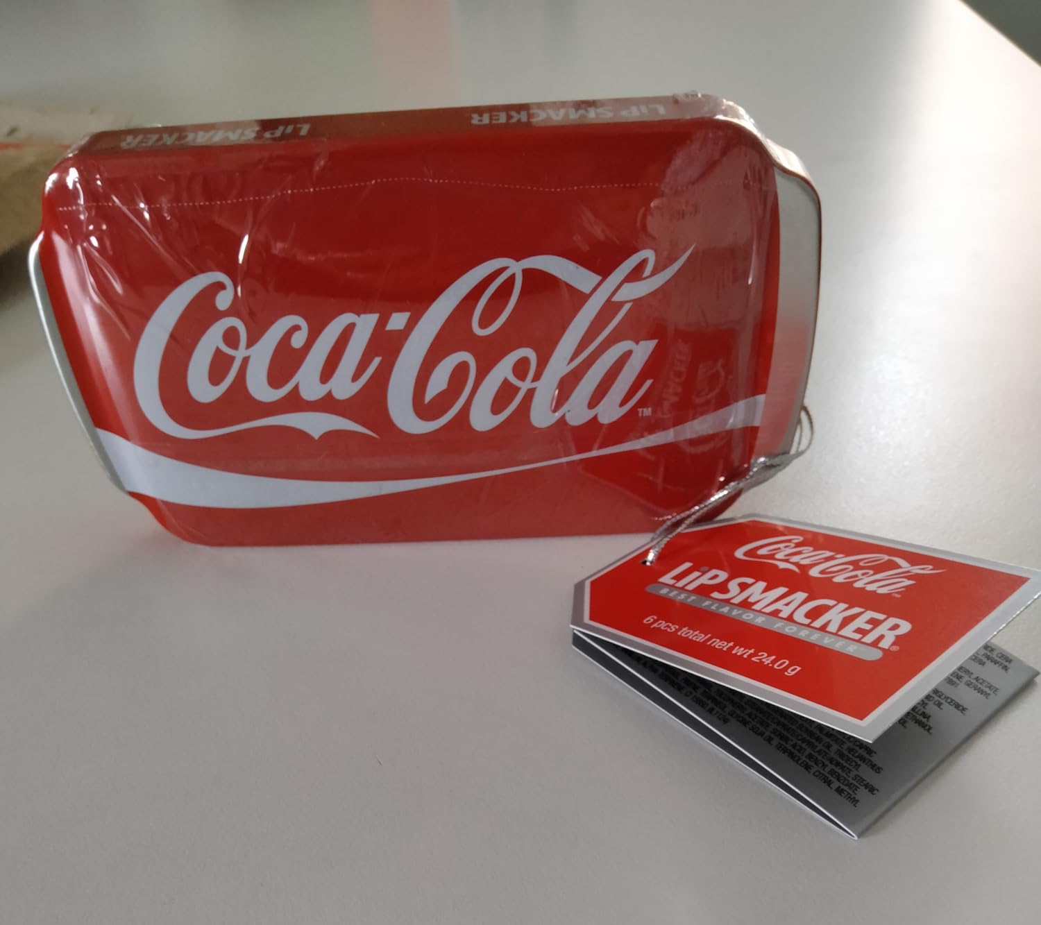 Lip Smacker Coca-Cola balsamo labbra lattina 6 gusti
