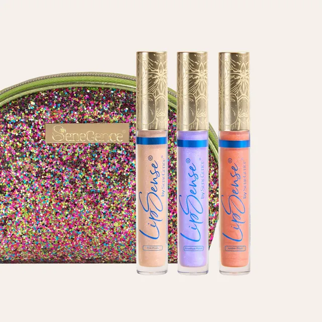 LipSense Prismatic Gloss Collection set 3 lucidalabbra shimmer