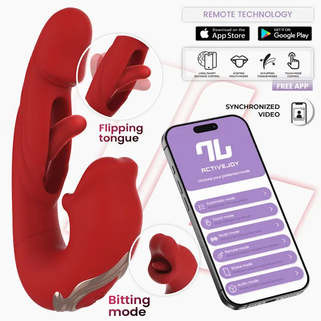 INTOYOU Mouty Vibratore Punto G e Clitoride con App