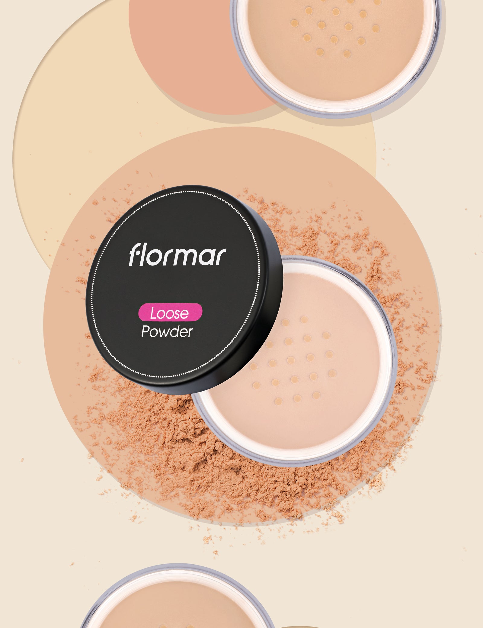Pretty by Flormar Powder Loose Powder cipria 001 Pale Sand