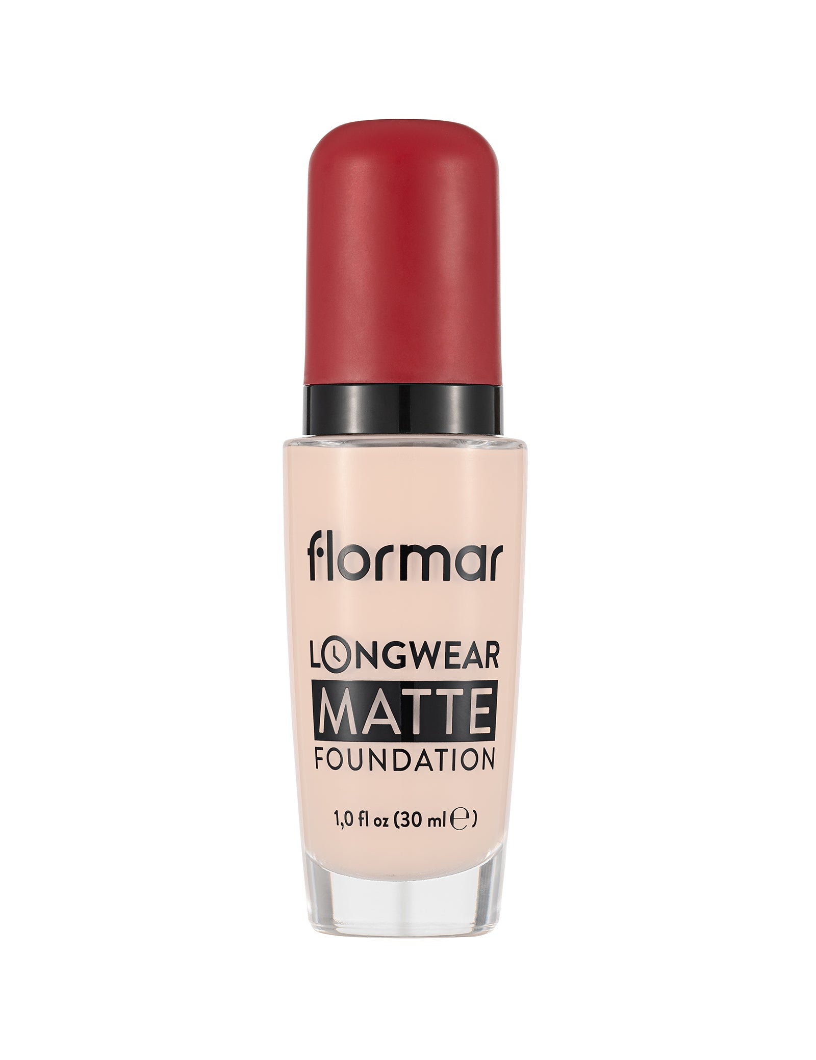 Pretty by Flormar Foundation Longwear Matte Fondotinta 20 Light Ivory coprente