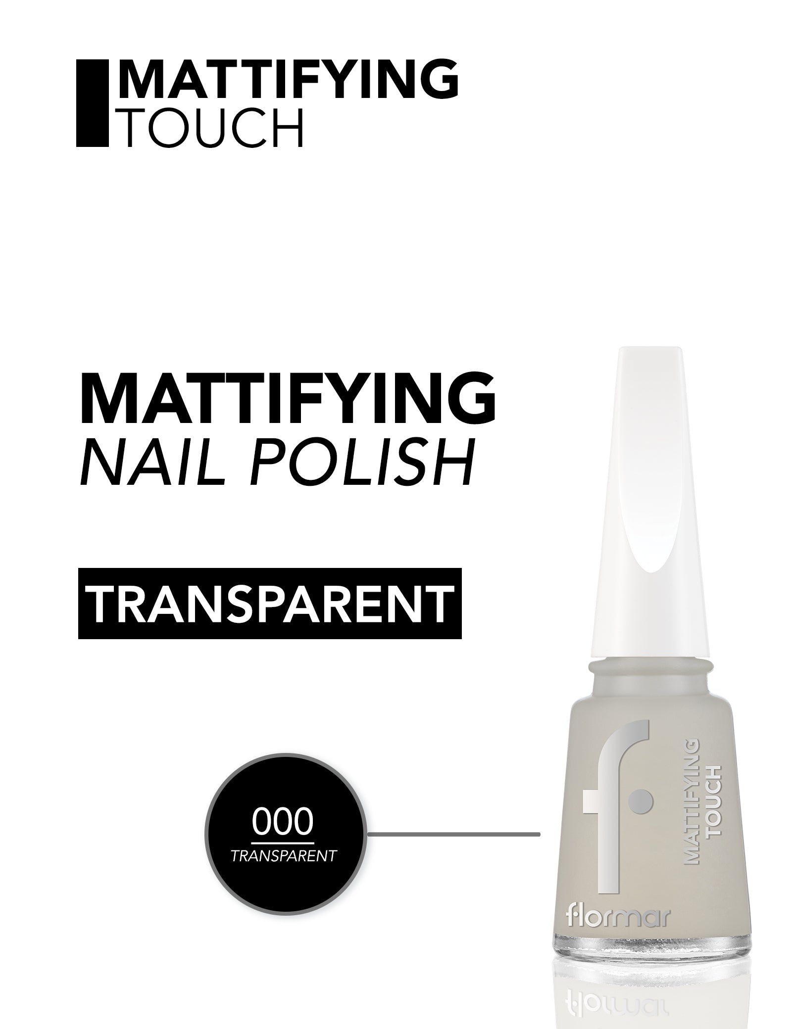 Pretty by Flormar Mattifying Touch top coat unghie opaco