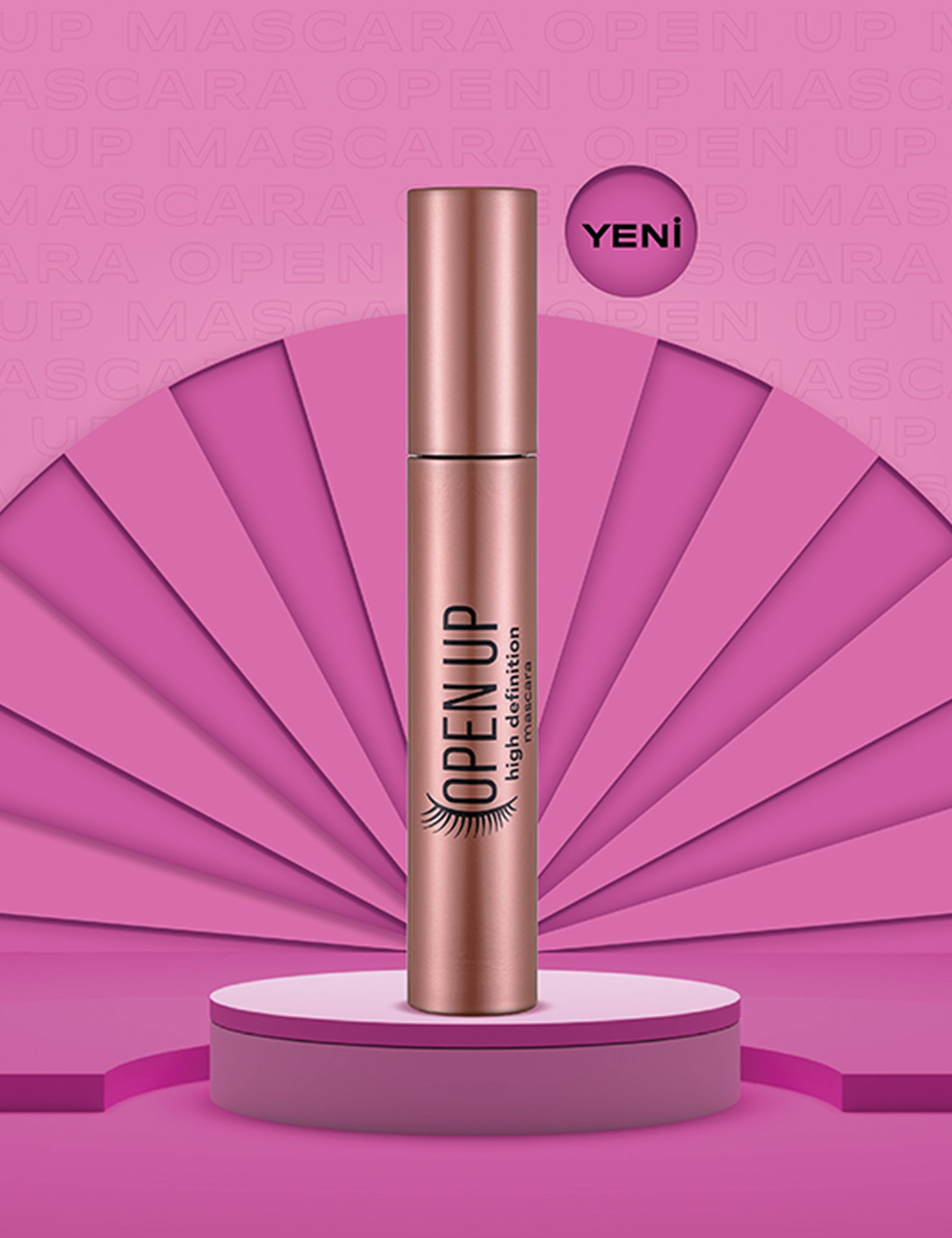 Pretty by Flormar Open Up HD mascara nero alta definizione