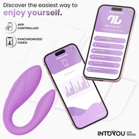INTOYOU Per coppie vibratore coppia lavanda app 2 motori