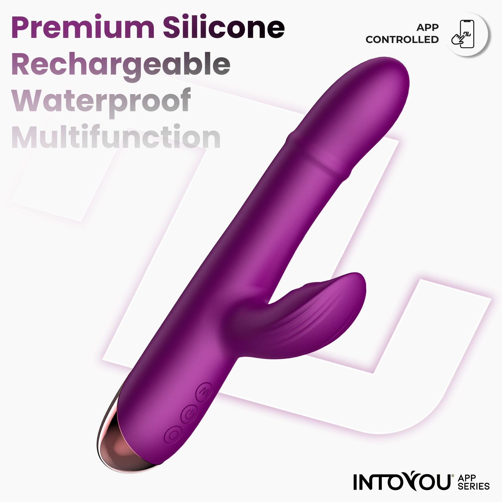 INTOYOU Sendel Vibratore con Sfere e Pulsazione App