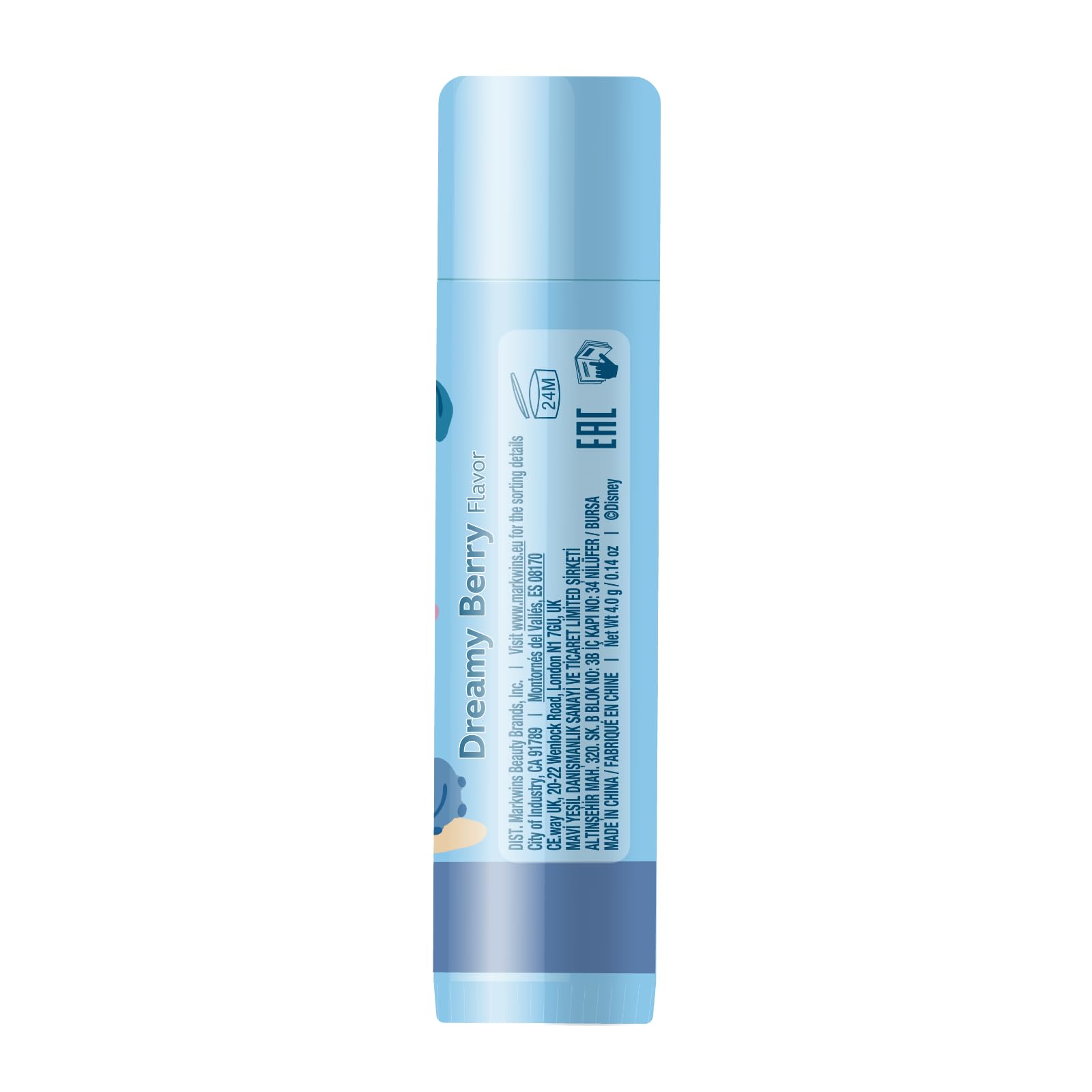 Lip Smacker Disney Beauty Case Balsami Labbra Stitch 4 gusti 16 g