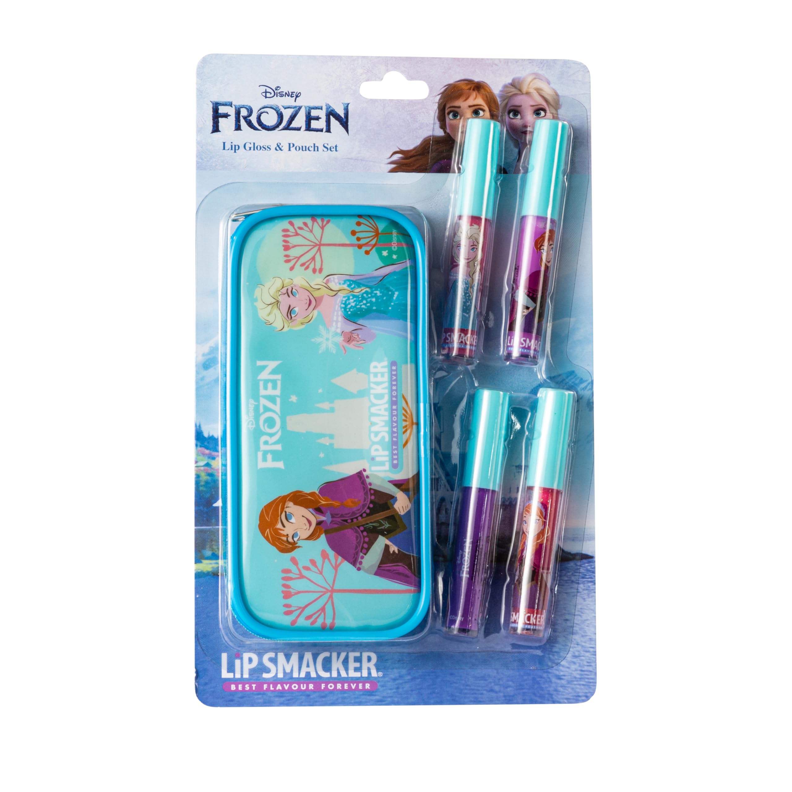 Lip Smacker Frozen Lip Gloss Set lucidalabbra 4 pezzi con pochette