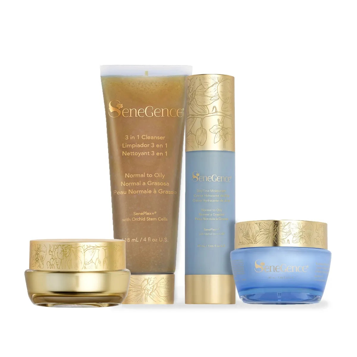 Lipsense Skincare Regime pelle grassa set 4 pezzi