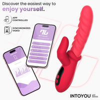 INTOYOU Tingly vibratore finger ondulante con app