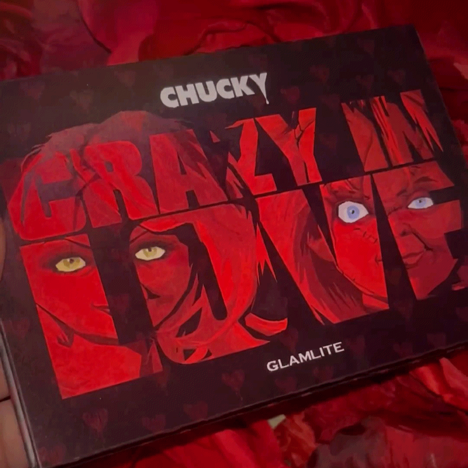 Glamlite Crazy In Love Palette Ombretti Chucky edizione 35 anni