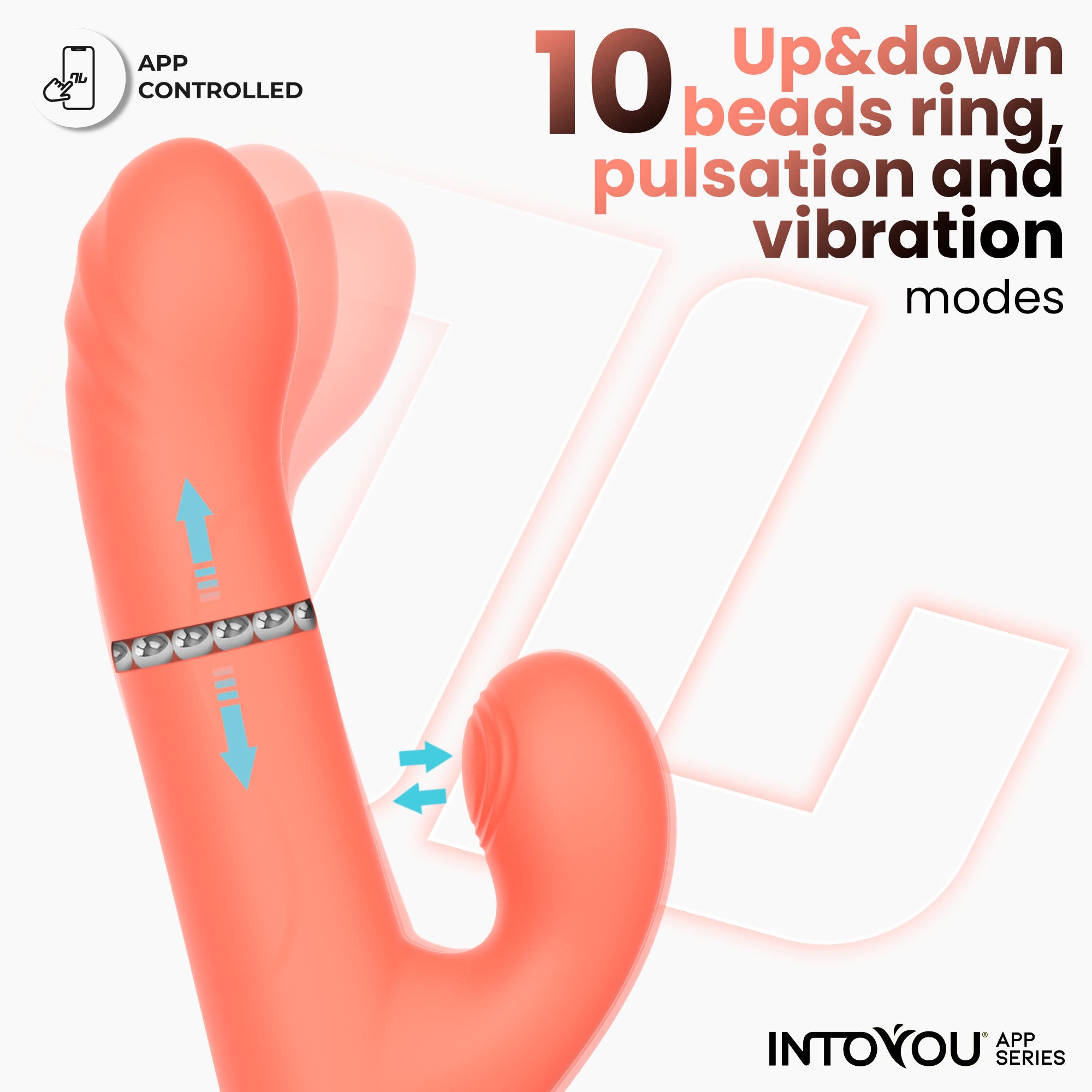 INTOYOU Mindy vibratore punto G con app e pulsazione