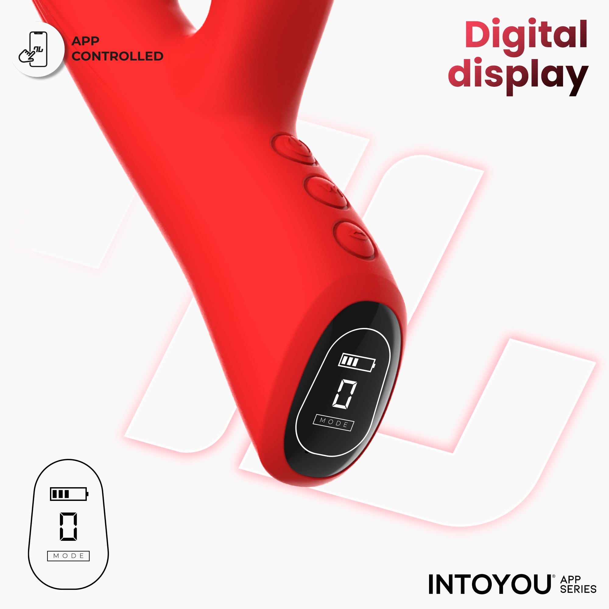 INTOYOU Trixy Vibratore clitoride tapping biting con app
