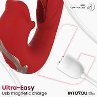 INTOYOU Mouty stimolatore clitoride e punto G con app