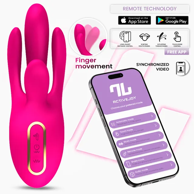 INTOYOU Derek Vibratore Finger 3 Motori con App