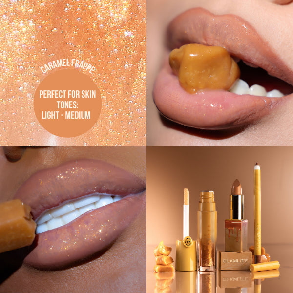 Glamlite Caramel Frappe Lip Kit kit labbra vitamina E