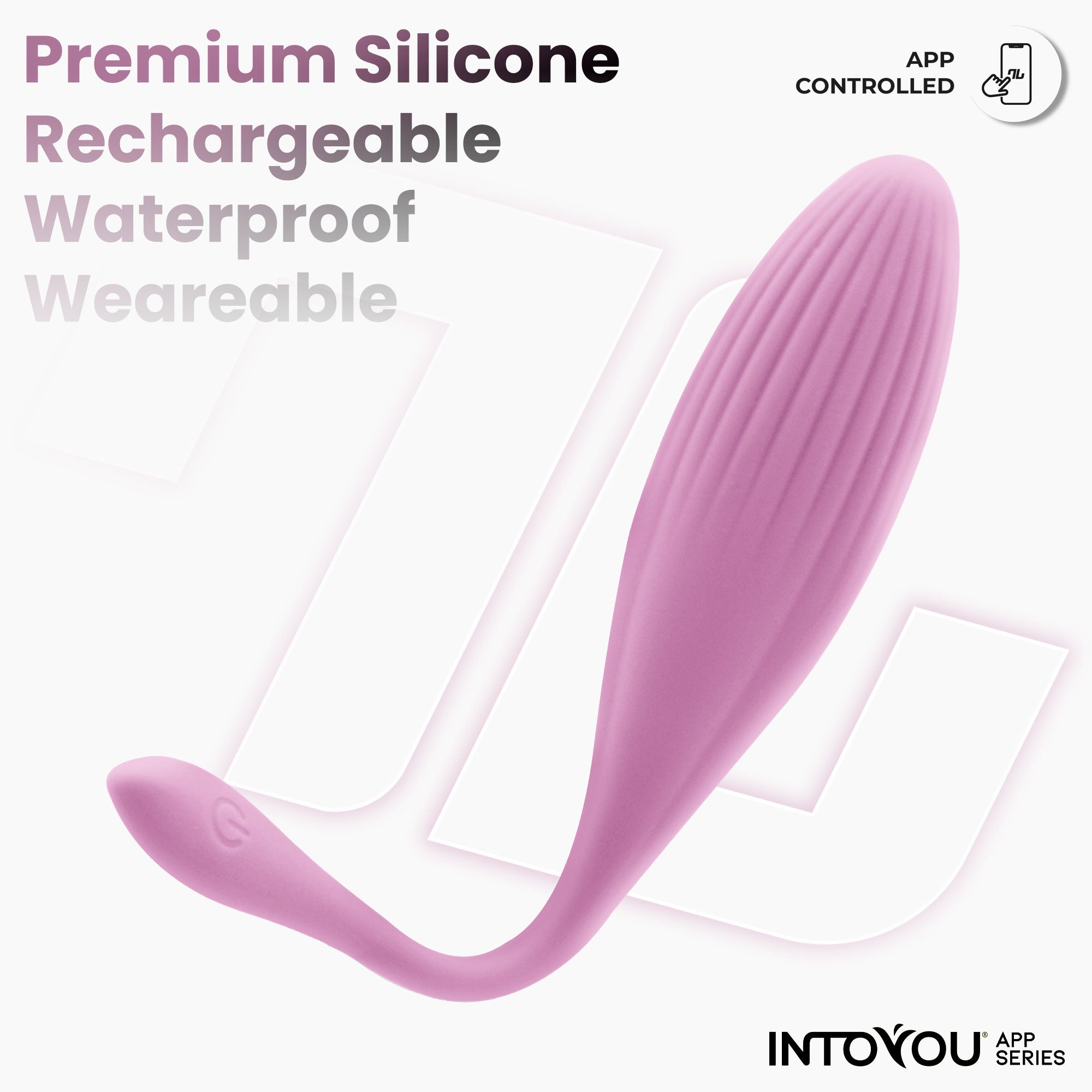 INTOYOU uovo vibrante viola rotazione sfere con app