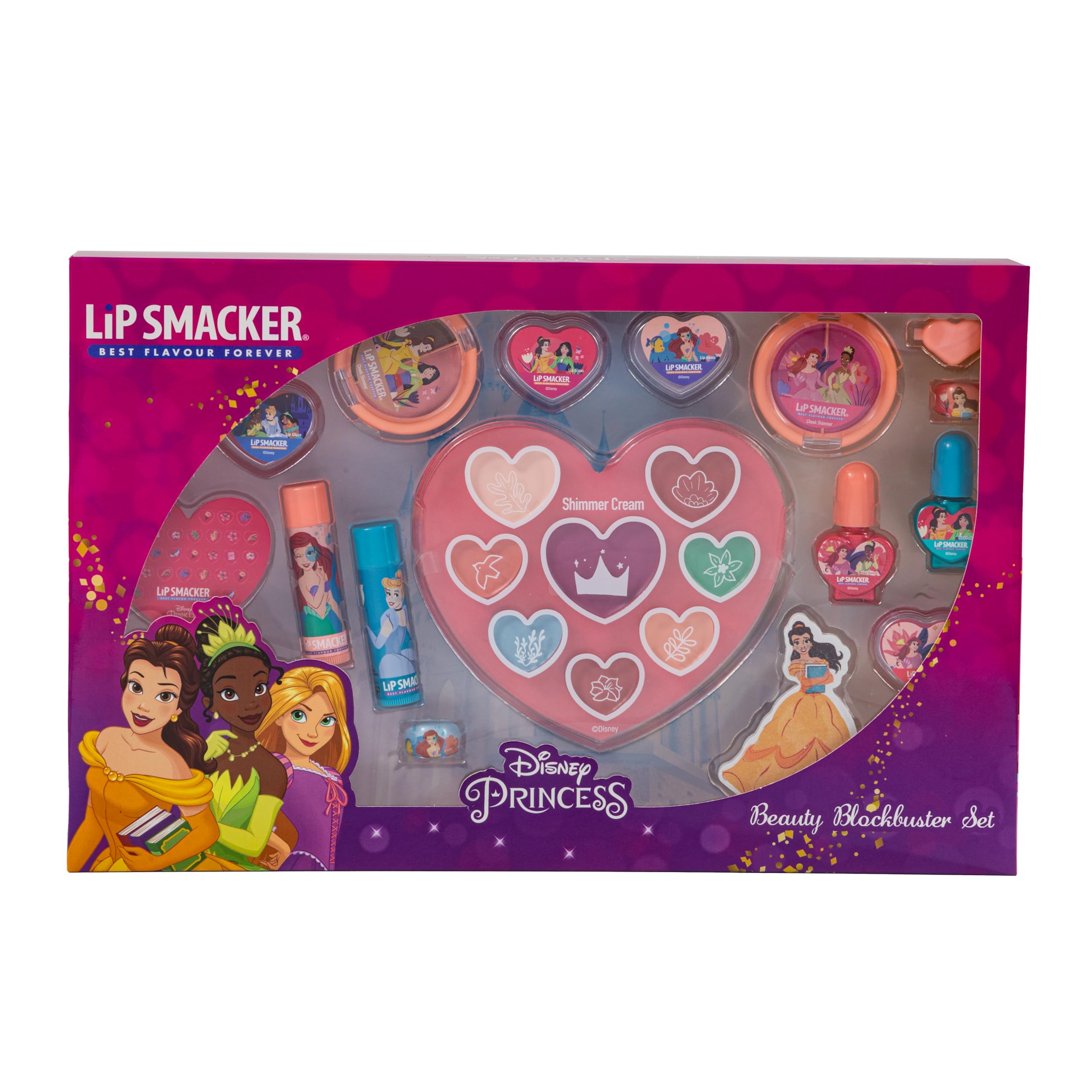Lip Smacker Disney Princess set lucidalabbra 4 pezzi bambina