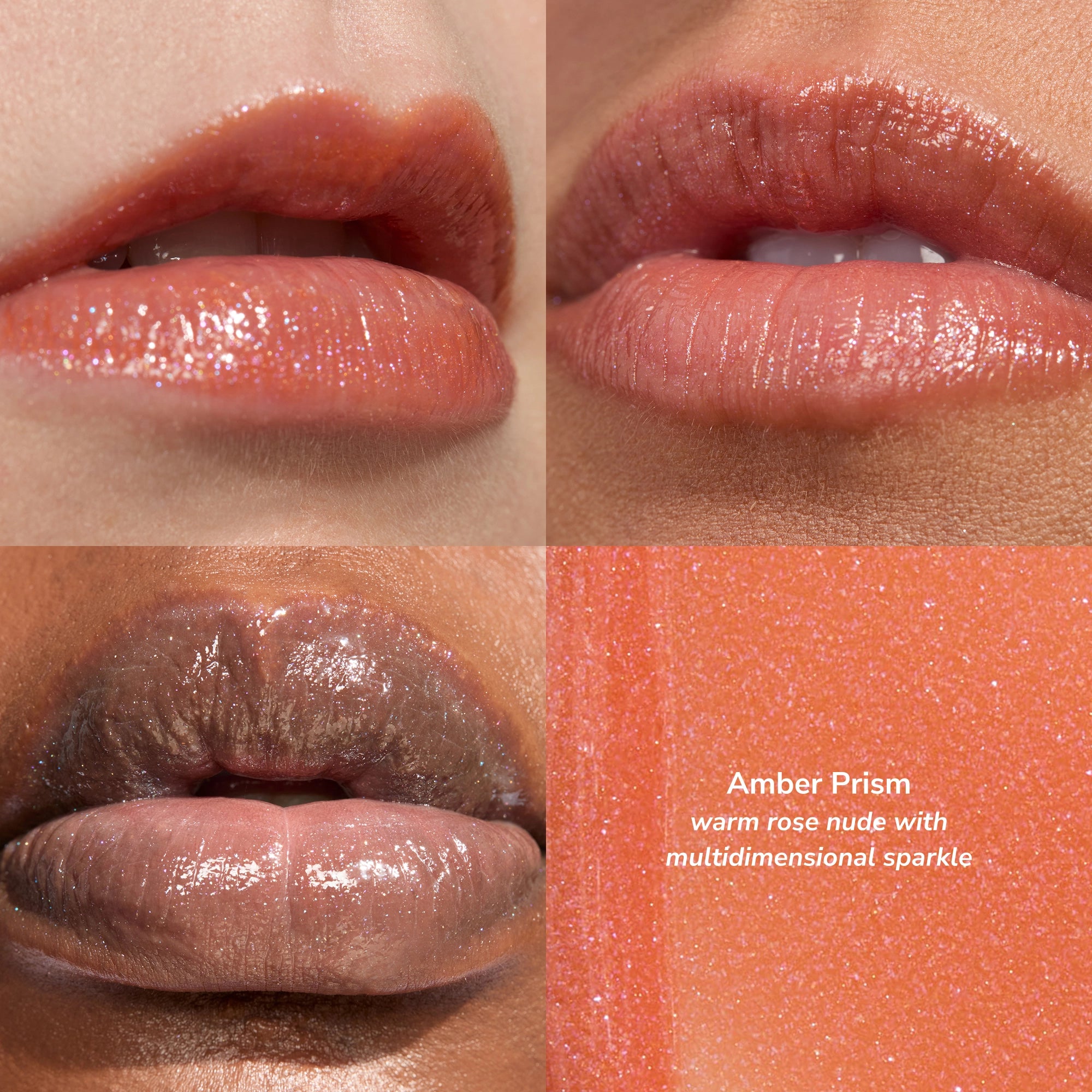 LipSense Prismatic Gloss Collection set 3 lucidalabbra shimmer