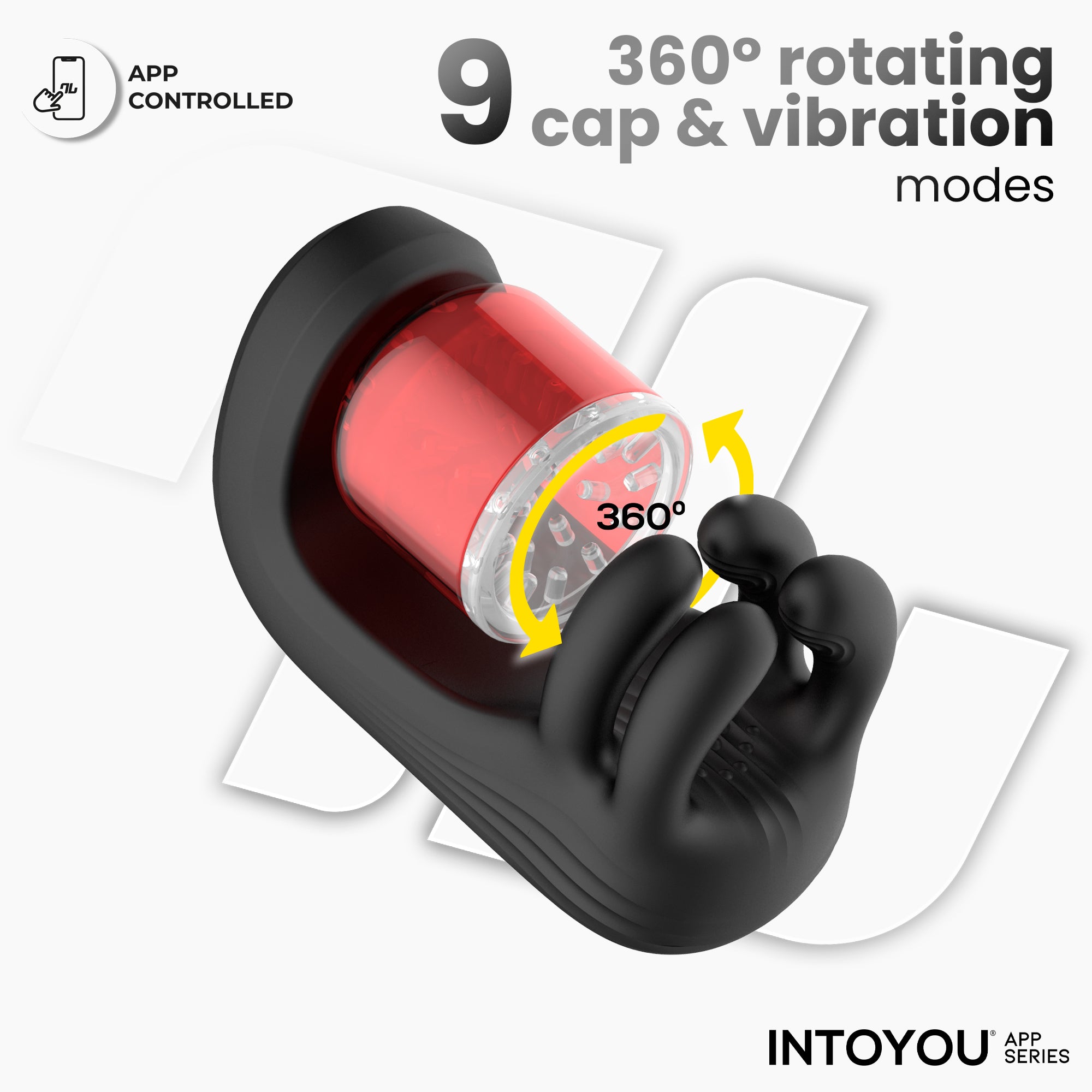 INTOYOU Torky Masturbatore Uomo APP Rotazione Vibrazione