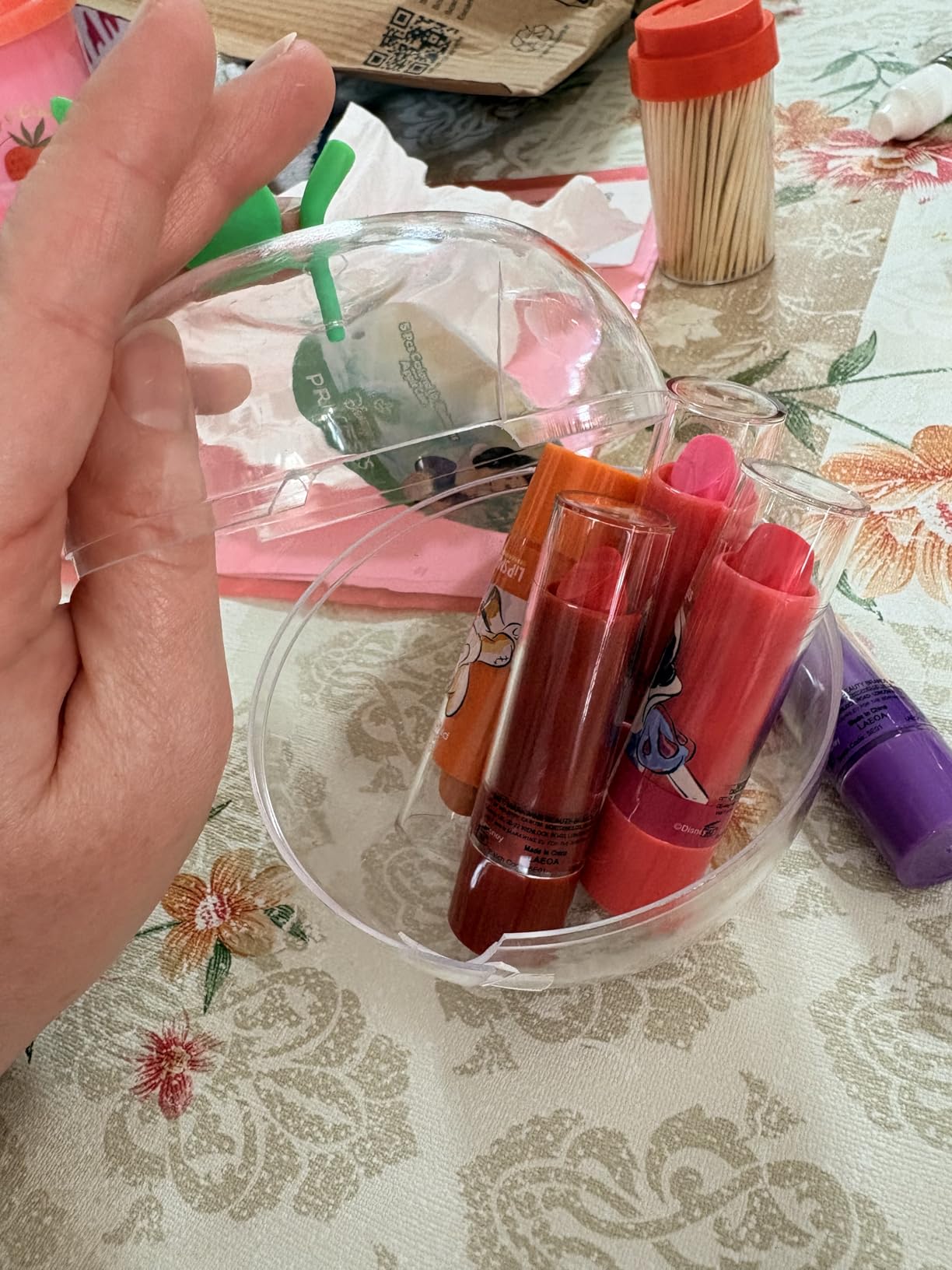 Lip Smacker Disney Biancaneve balsamo labbra mela 5 pezzi