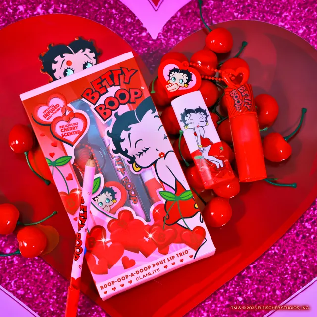 Glamlite Betty Boop Lip Kit kit labbra ciliegia