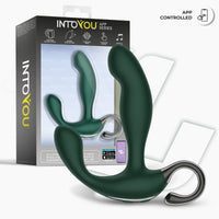 INTOYOU Greeny massaggiatore prostatico silicone app