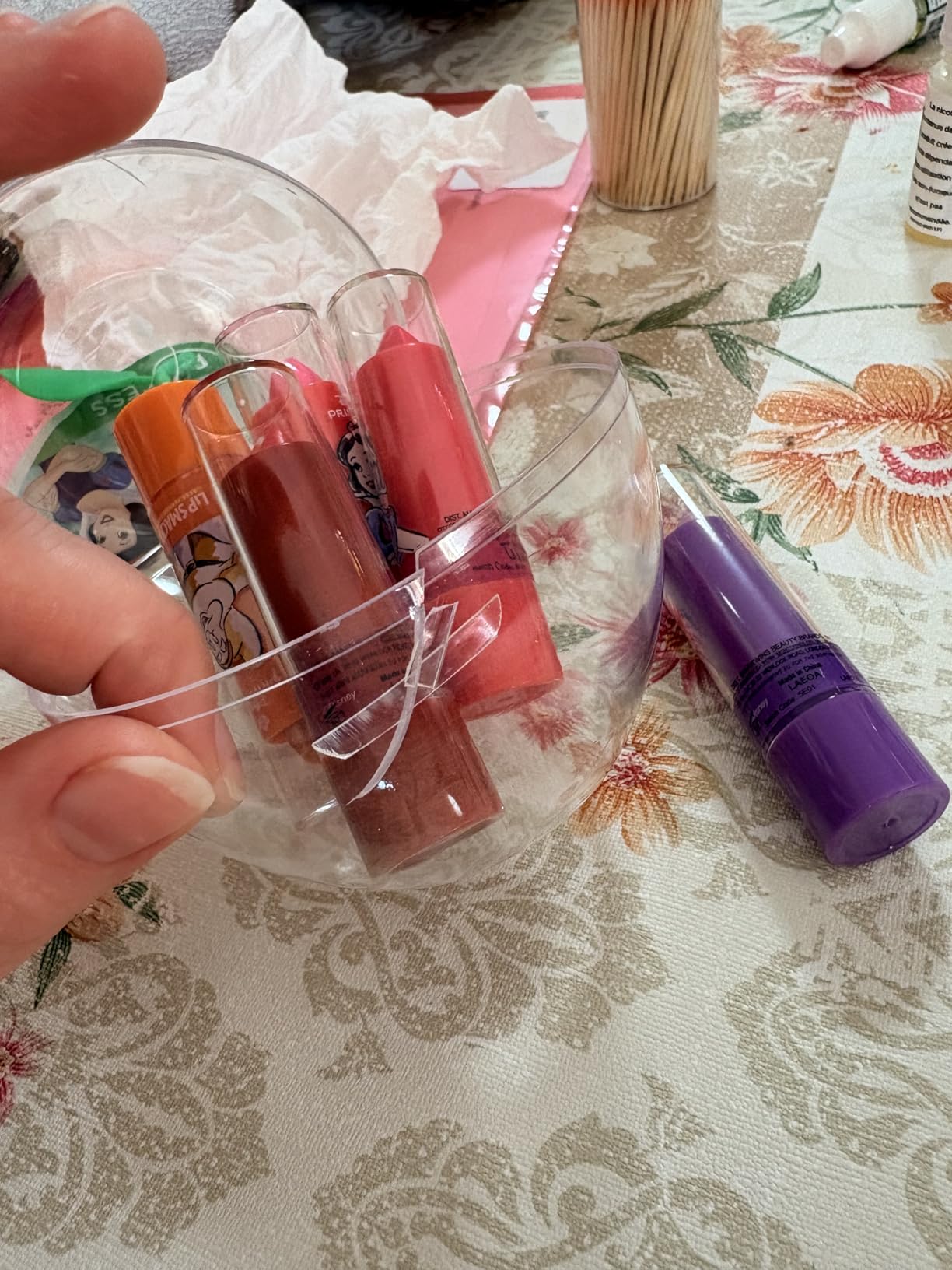 Lip Smacker Disney Biancaneve balsamo labbra mela 5 pezzi