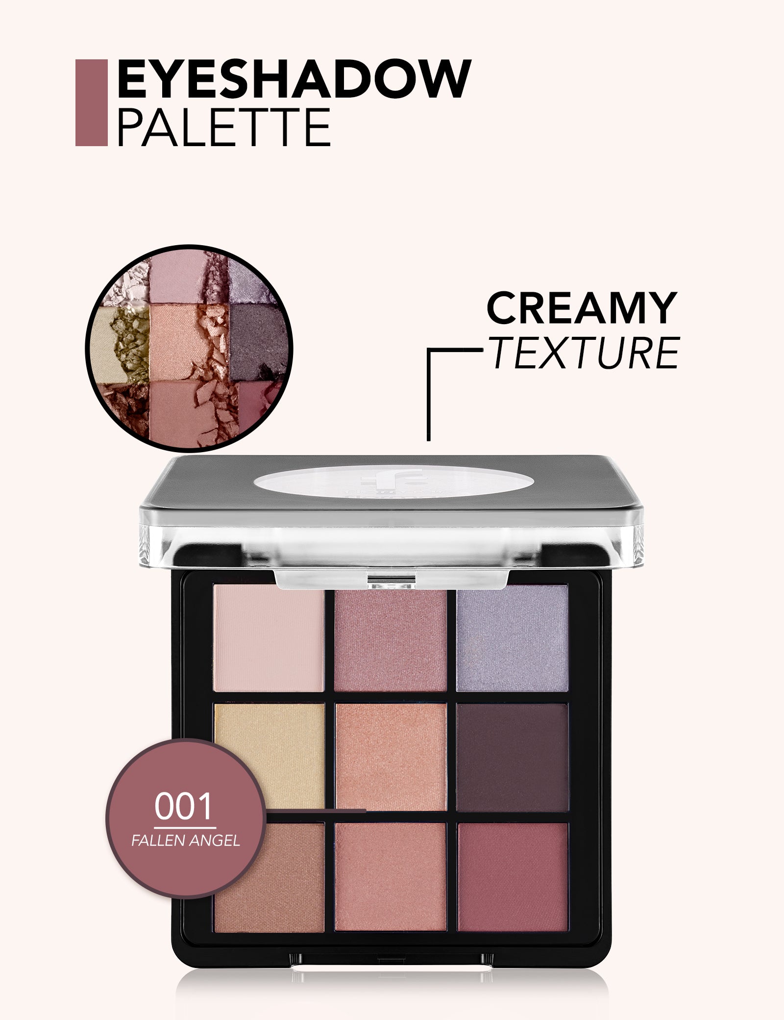 Pretty by Flormar Eyeshadow Palette trucco occhi 10 colori nude