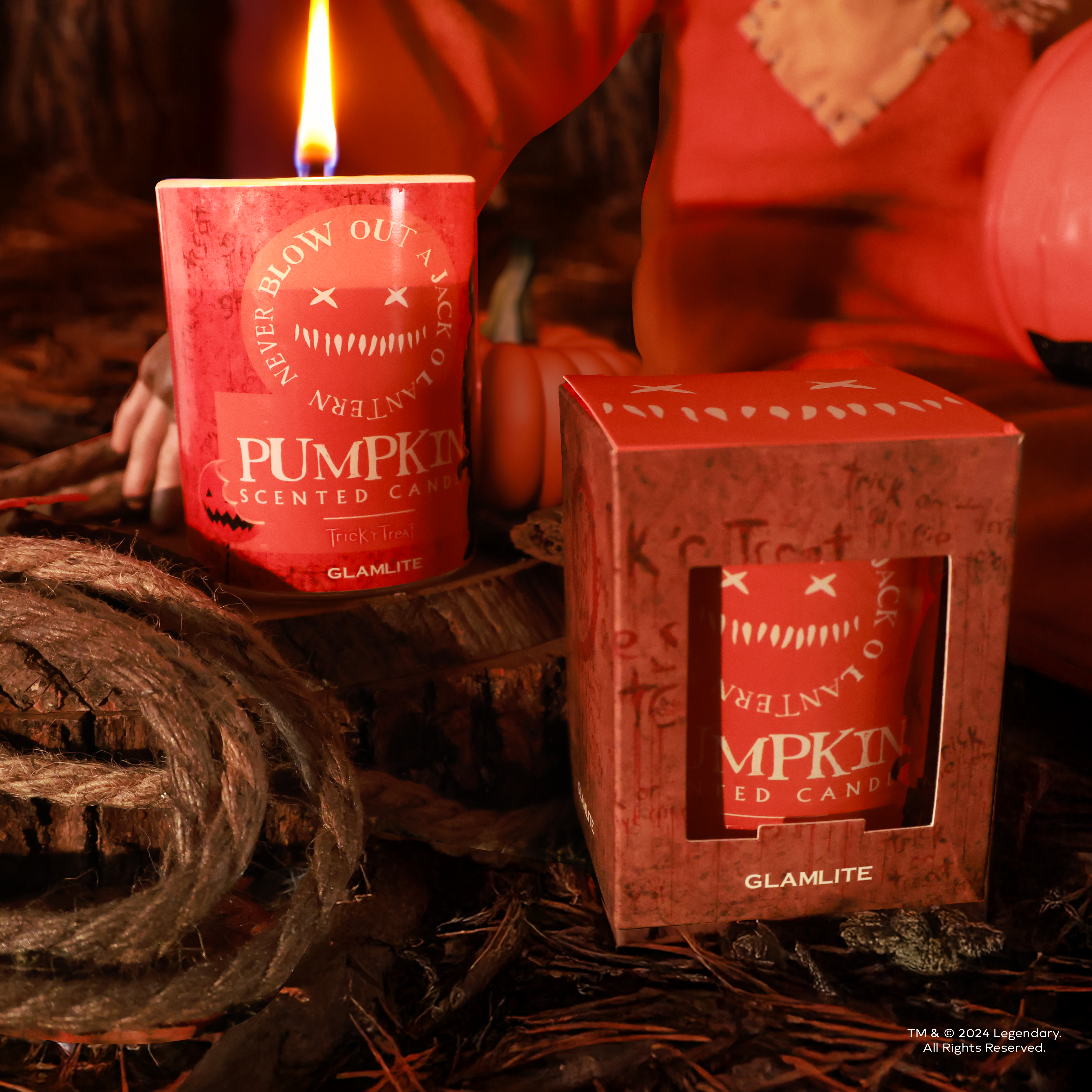 Glamlite Self-Care Trick 'r Treat Candela Zucca 220 g