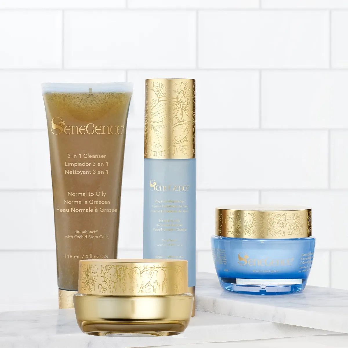 Lipsense Skincare Regime pelle grassa set 4 pezzi