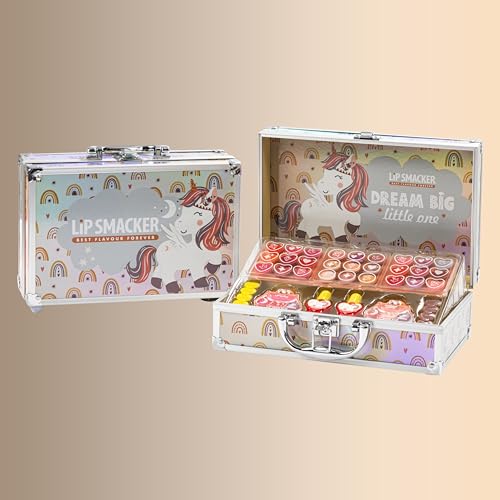 Lip Smacker Sparkle & Shine Beauty Train Case set trucco bambina 37 pezzi
