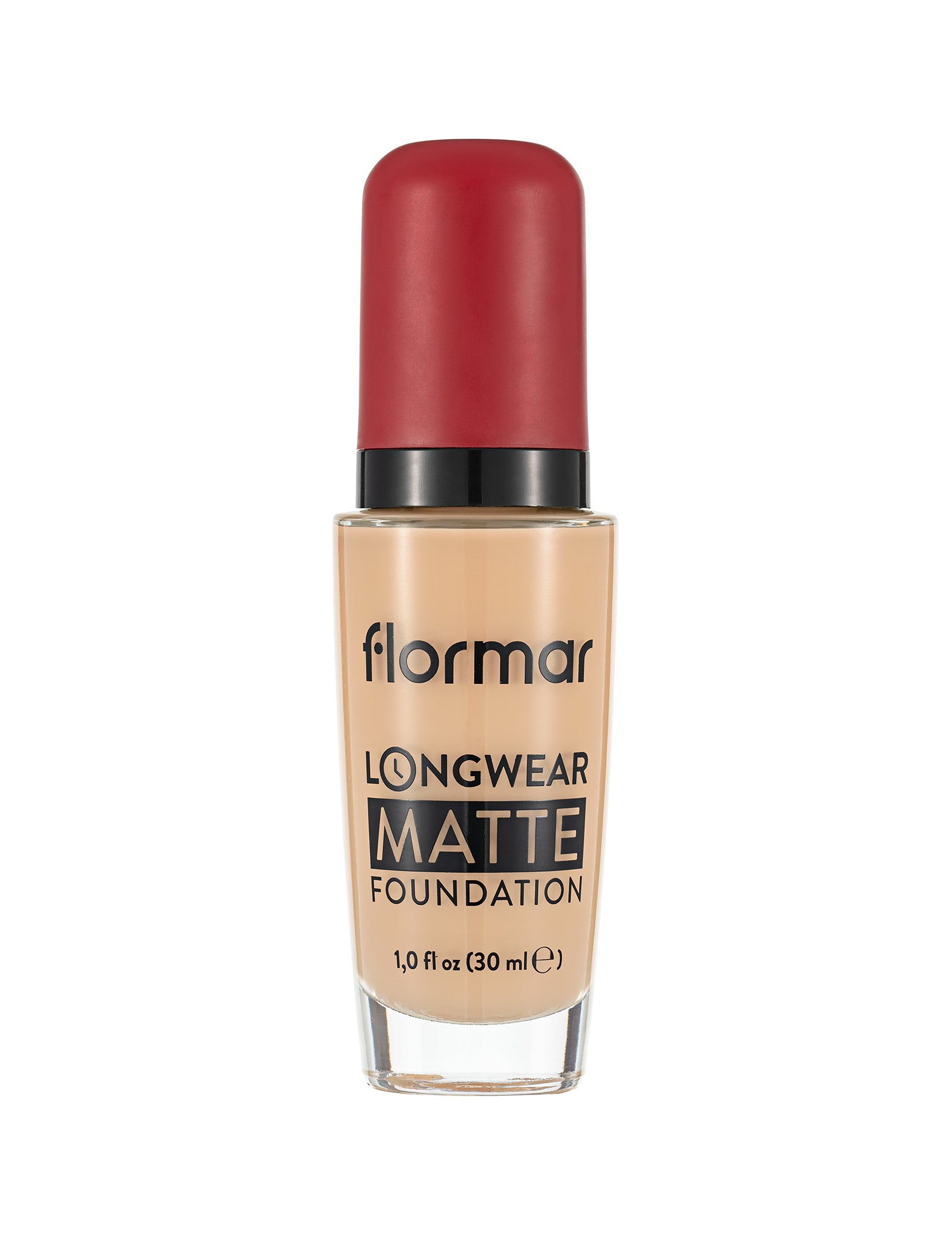 Pretty by Flormar Foundation Longwear Matte Fondotinta 20 Light Ivory coprente