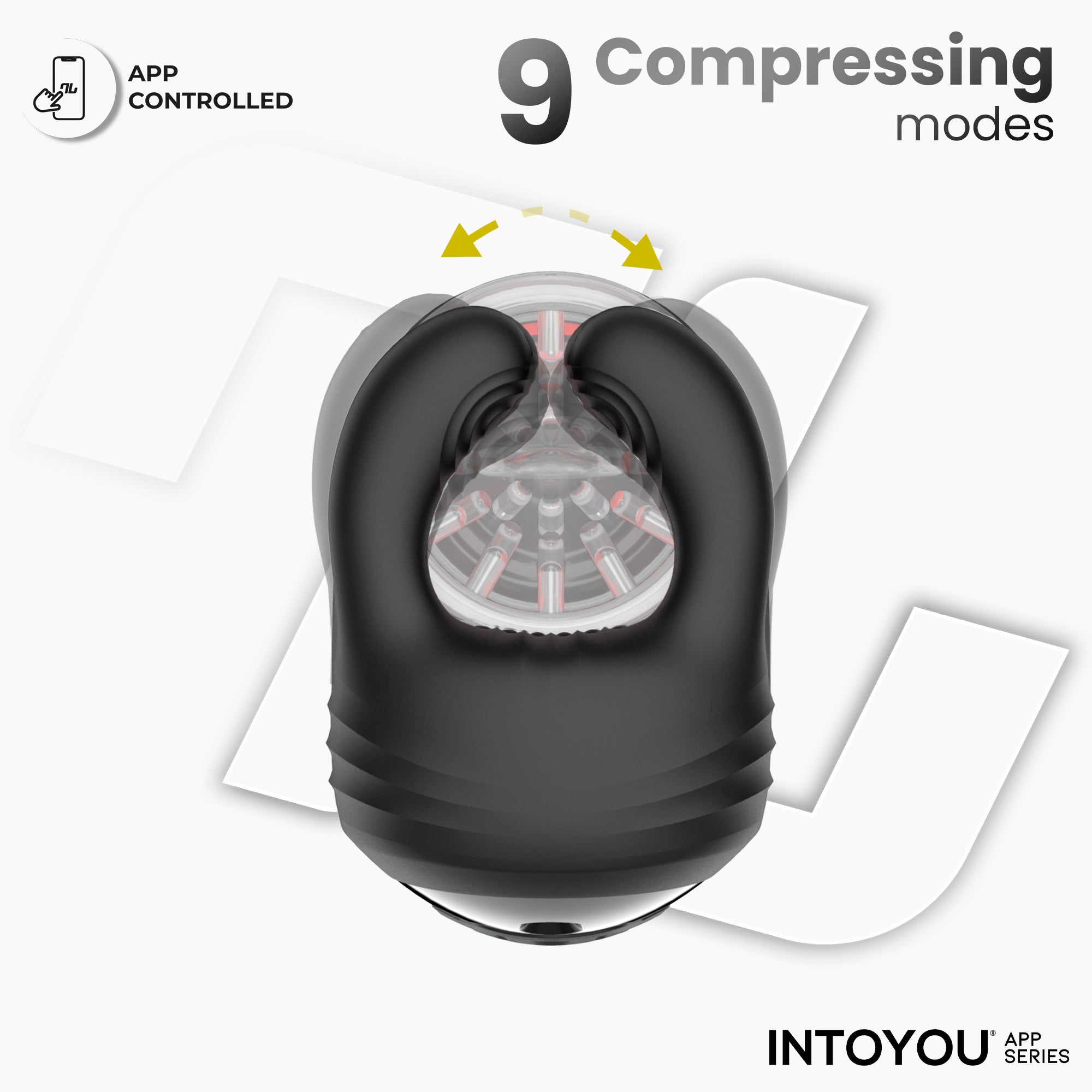 INTOYOU Torky Masturbatore Uomo APP Rotazione Vibrazione