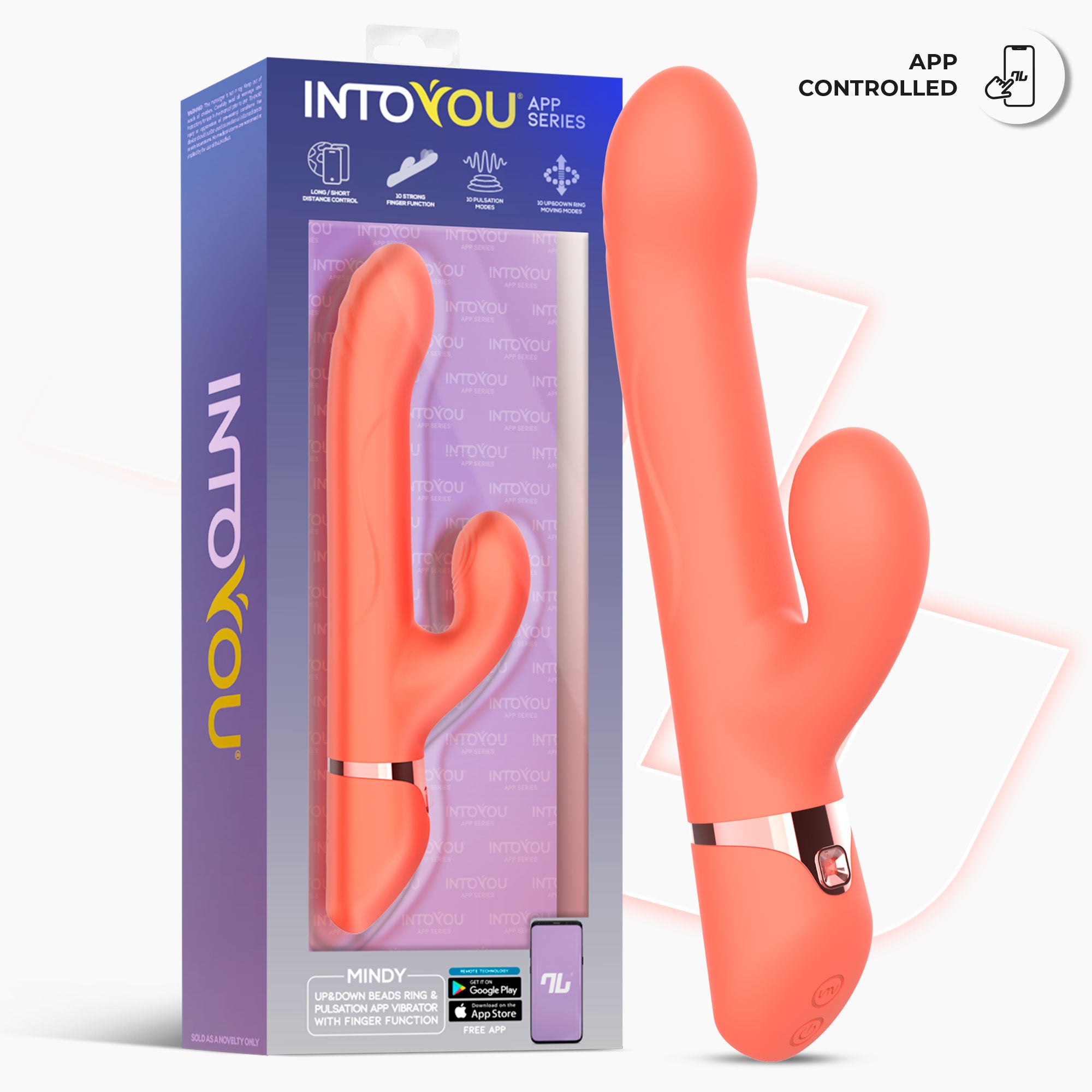 INTOYOU Mindy vibratore punto G con app e pulsazione