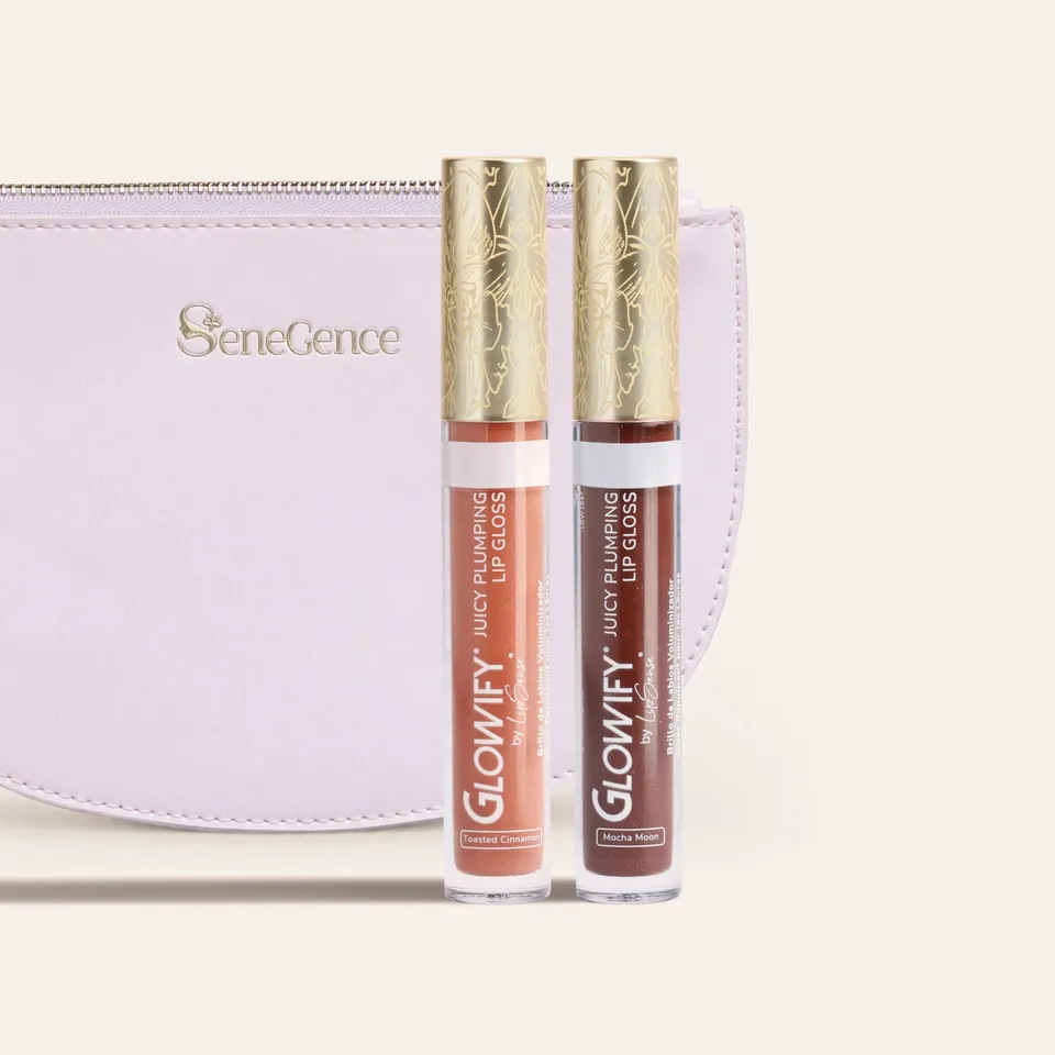 Lipsense Glowify Gloss Labbra Duo Brown Sugar Plumping