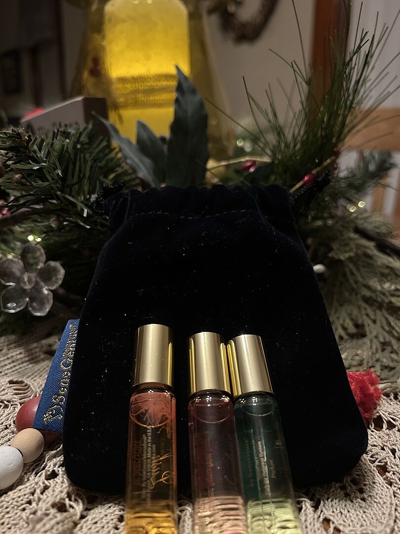 Lipsense Abundance Parfum Rollerball profumo trio viaggio