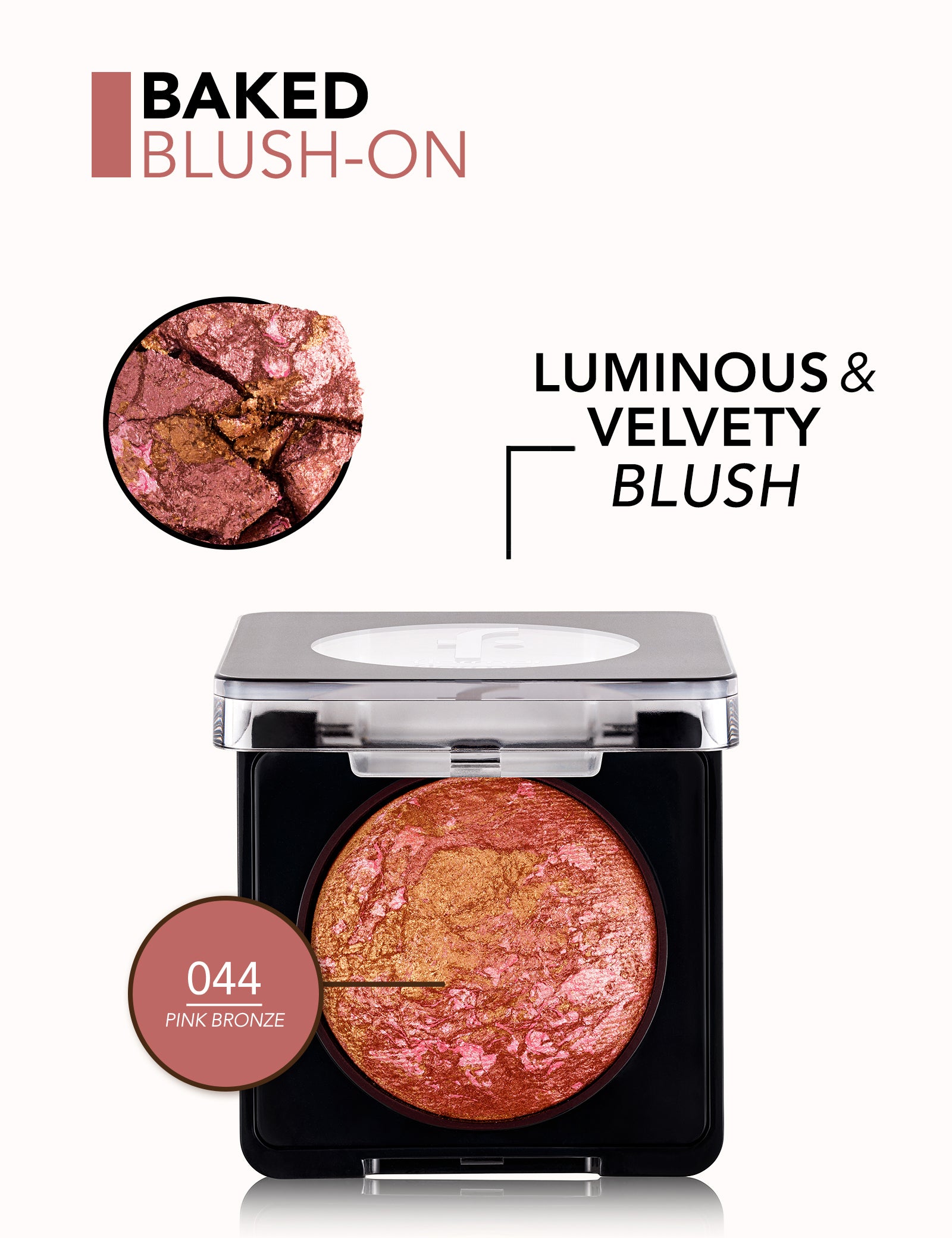 Pretty by Flormar Blush On Baked Blush-On fard compatto 040