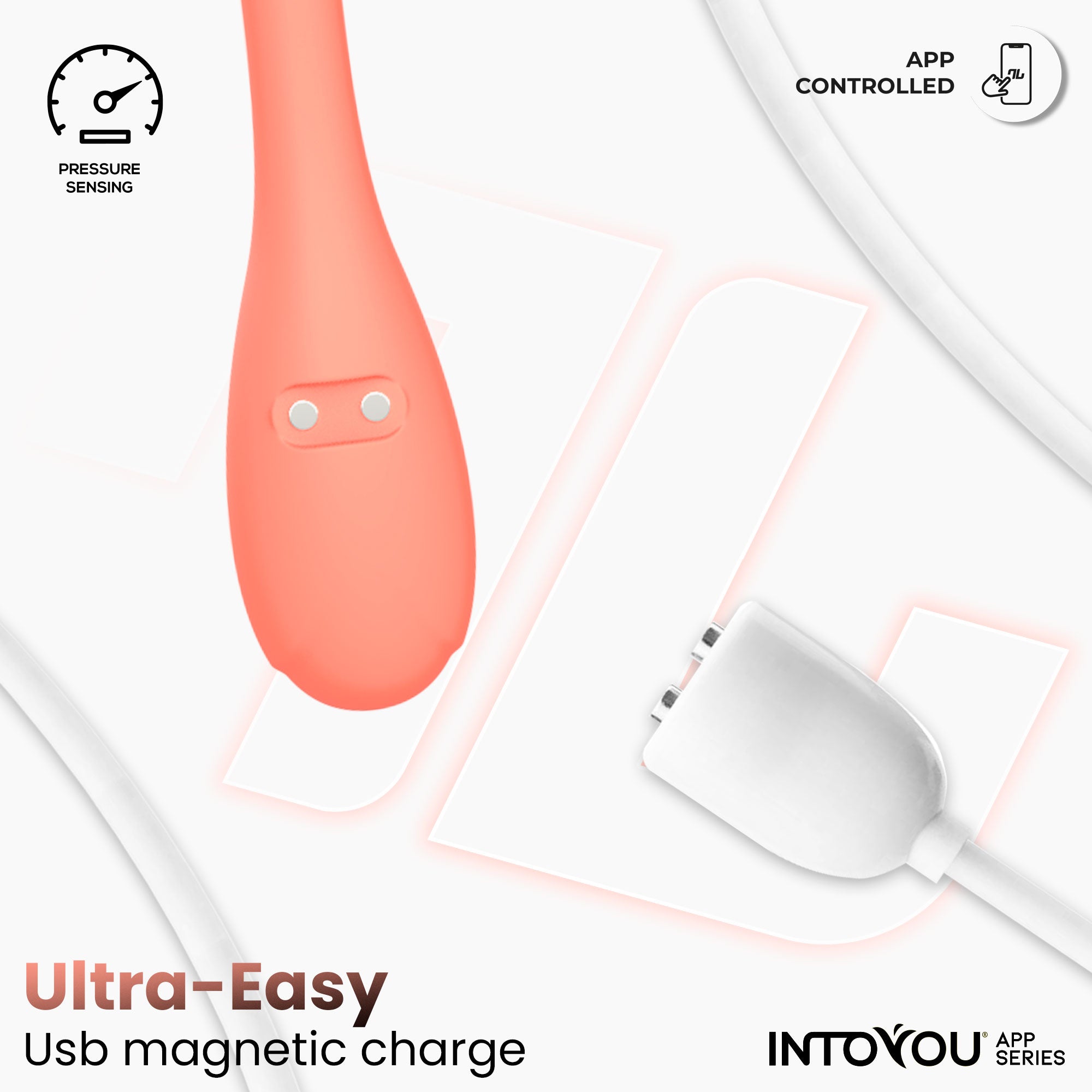 INTOYOU Kyra Allenatore Pavimento Pelvico con App Salmone