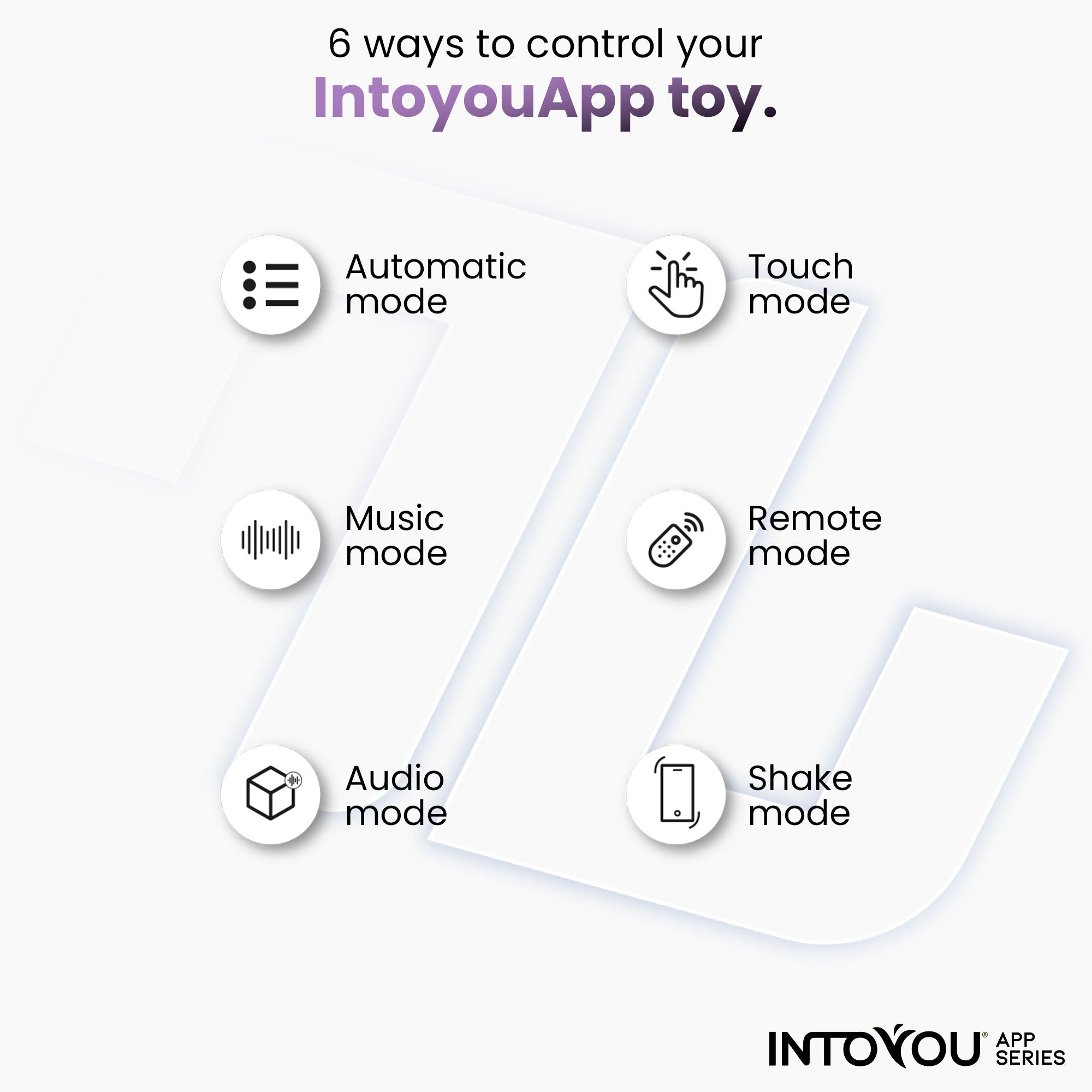 INTOYOU Uova ovetto vibrante con app blu rosa silicone