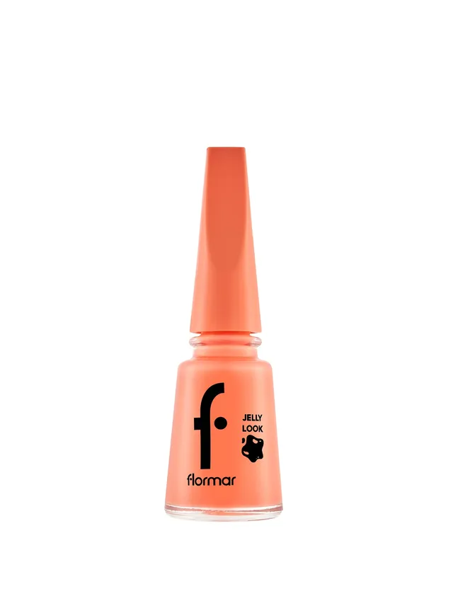 Pretty by Flormar Jelly Look Nail Enamel smalto JL03 Coral Red effetto gel