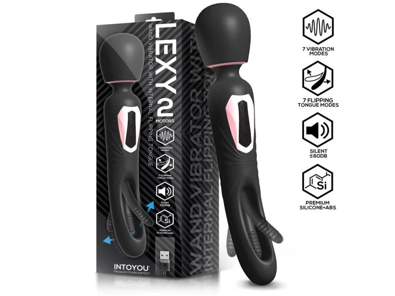 INTOYOU Lexy stimolatore clitorideo lingua flipping 7 vibrazioni