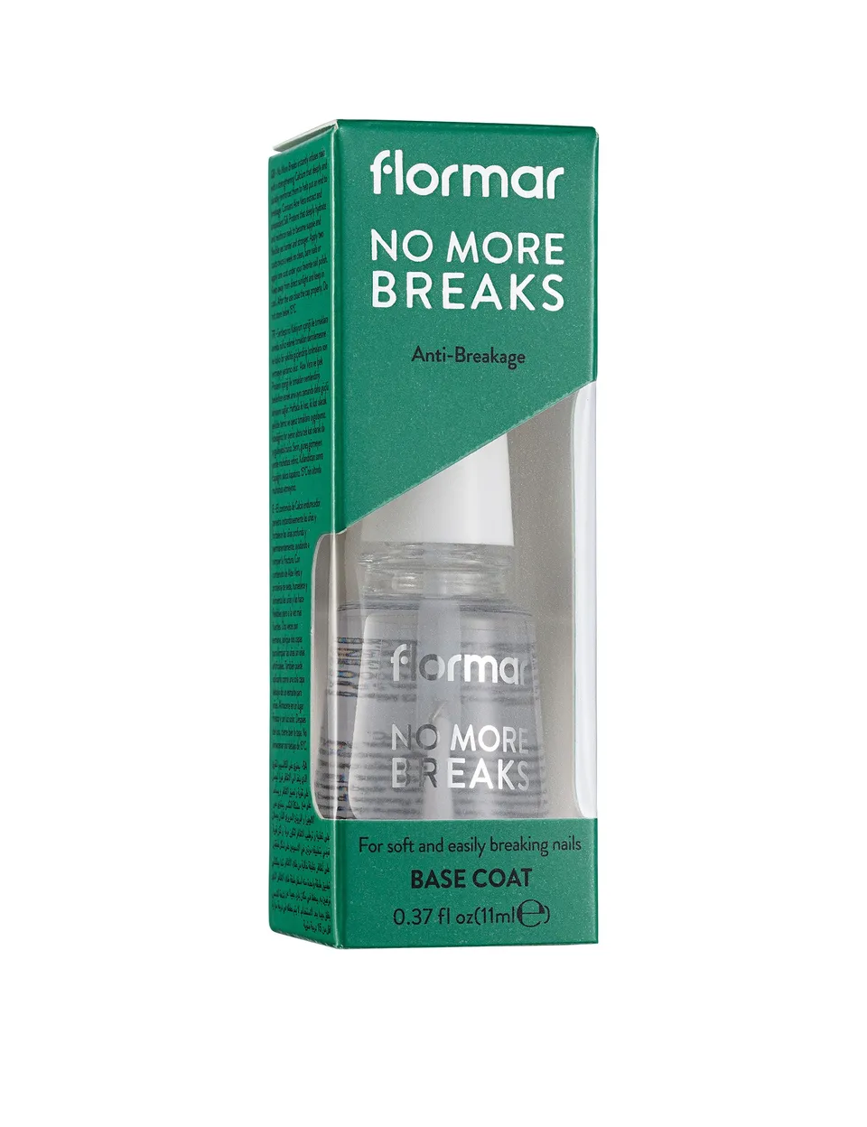Pretty by Flormar No More Breaks base unghie calcio trasparente