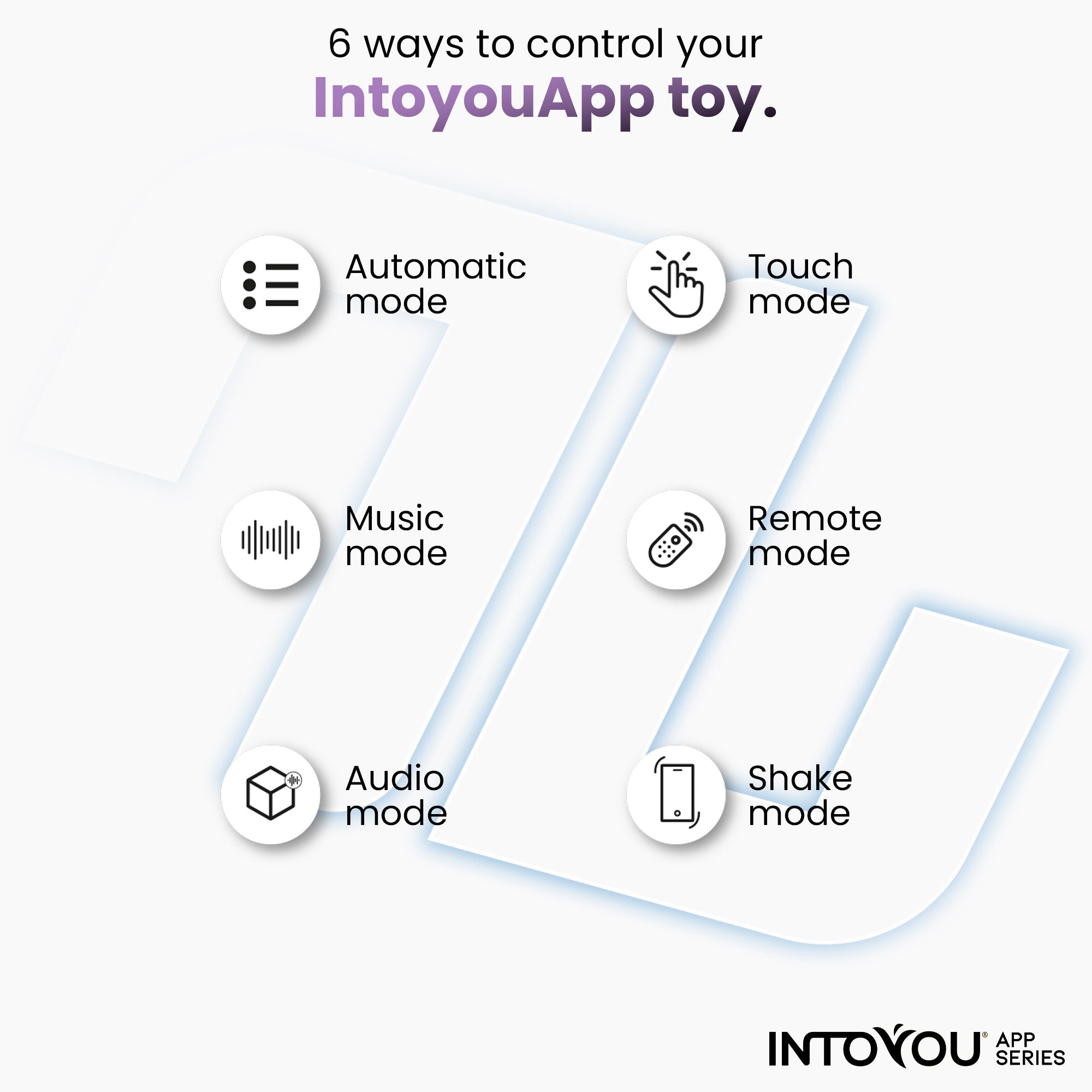 INTOYOU Vibratore Slip Blu con App Magnete 10 Modi
